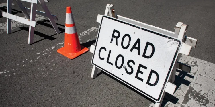 Parkhouse Drive road closure Mount Brydges